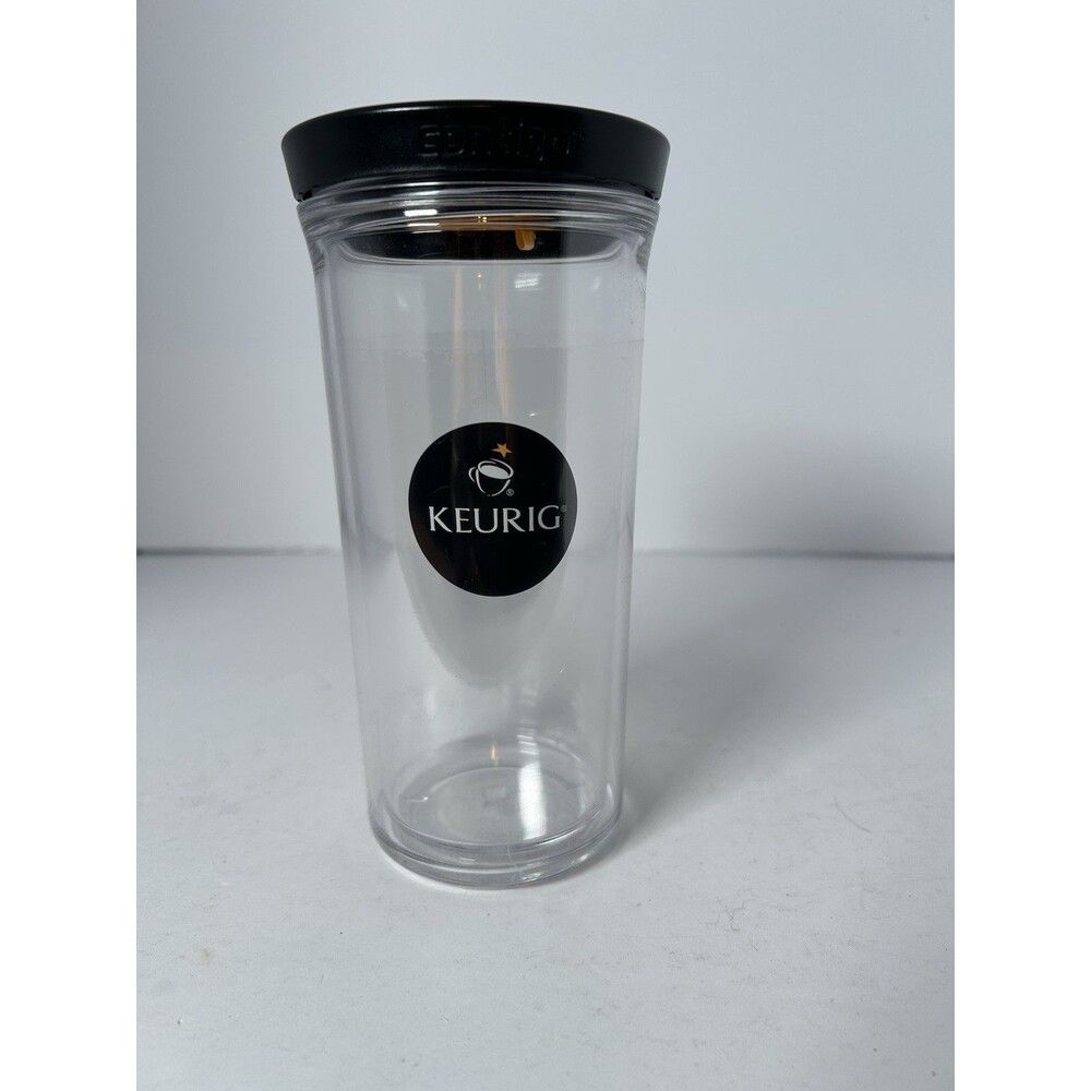 Keurig Iced Beverage Tumbler – 16 oz Model 40562, Contigo Autoclose Lid No straw